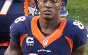 Broncos wide receiver Demarius Thomas