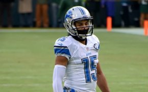 Golden Tate as a member of the Detroit Lions