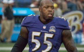 Terrell Suggs of the Baltimore Ravens