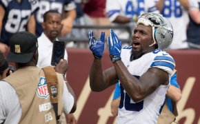 Dez Bryant with the Dallas Cowboys