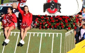 Ohio State cheerleaders
