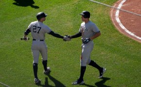 Yankees sluggers Aaron Judge and Giancarlo Stanton