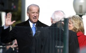 Joe Biden is sworn in