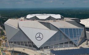 Mercedes Benz Stadium in Atlanta