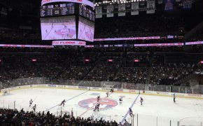 New York Islanders home game at Barclays Center.