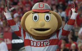 Ohio State mascot Brutus Buckeye