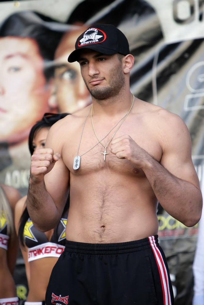 16 April 2010: Gegard Mousasi at the weigh in for his Strikeforce Nashville fight with 'King Mo" Lawal. The Fight is being held at Bridgestone Arena Nashville, TN.