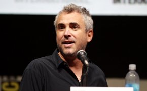 Alfonso Cuaron at a Q&A session.