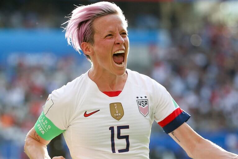 Megan Rapinoe's Hair Favored to Be Pink in Women's World Cup Final at