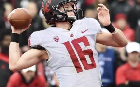 Gage Gubrud is in a three-way race to win a starting qb job