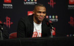 Russell Westbrook press conference as a Houston Rocket