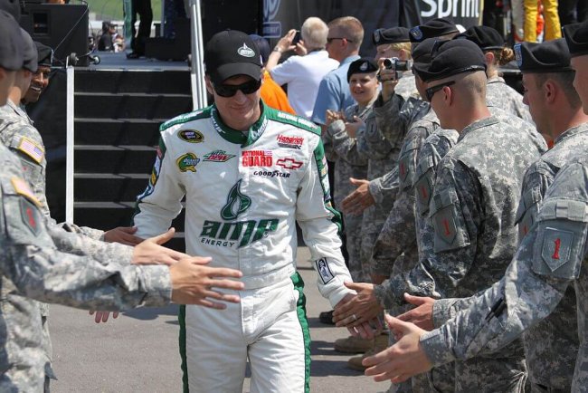 Dale Earnhardt Jr. - Photo Credit: By The U.S. Army (Flickr)