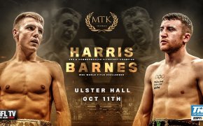 Harris vs Barnes promotional poster