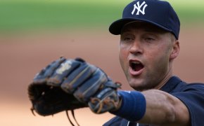Jeter during his storied Yankees career