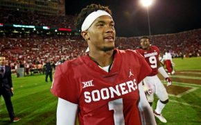 Kyler Murray during his time with the Oklahoma Sooners.