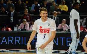 Luka Doncic in European competition.