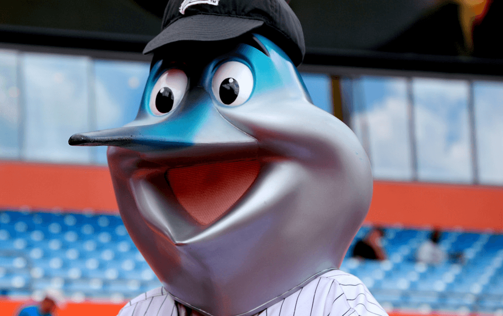Billy the Marlin, Miami's exuberant mascot