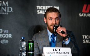 Conor McGregor at press conference