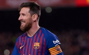 Barca's Messi