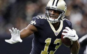 Michael Thomas running in the open field
