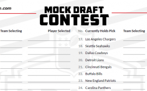 Preview of SportsBettingDime.com's NFL Mock Draft Contest