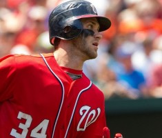 Bryce Harper (Photo credit: Keith Allison (flickr) [https://creativecommons.org/licenses/by-sa/2.0/legalcode].)