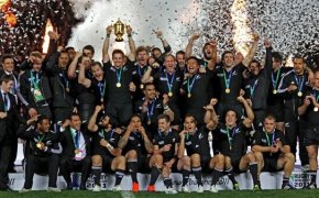 New Zealand with Rugby World Cup