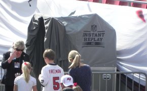 NFL instant replay booth