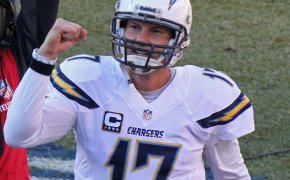 Philip Rivers fist-pumping