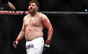 Roy Nelson after losing at UFC 143