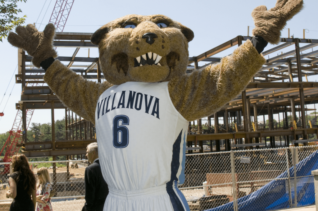 Villanova's Wildcat mascot