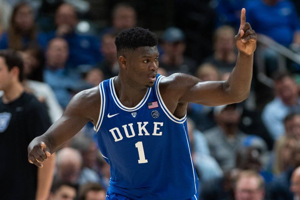 Who's the March Madness Favorite if Zion is out for Duke?