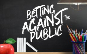 Betting against the public on betting 101 chalkboard