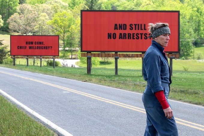 Frances McDormand in Three Billboards Outside, Ebbing Missouri