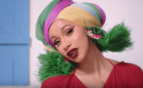 Still from Cardi B's video for 