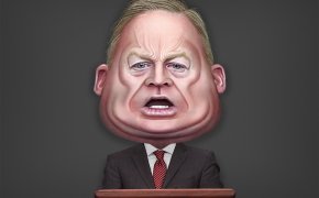 Sean Spicer quits in anger