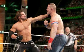 AJ Styles vs. John Cena at 2016's Money in the Bank.