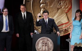 Colbert wins a Peabody Award