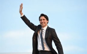 Justin Trudeau waiving
