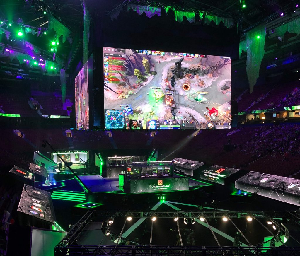 The International 2018 in Vancouver.