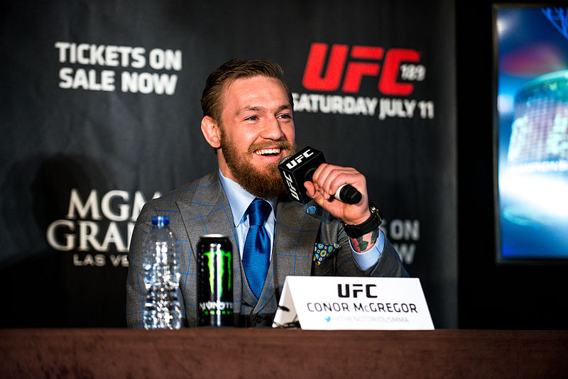 McGregor at UFC 189