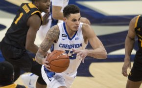 Creighton's Christian Bishop driving to the hoop