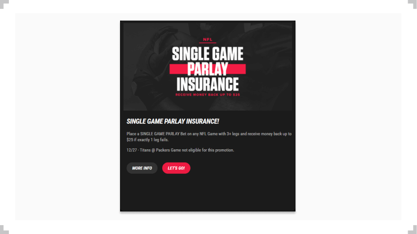 PointsBet same game parlay insurance terms and conditions