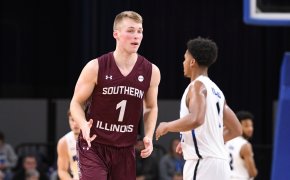 Marcus Domask of the Southern Illinois Salukis