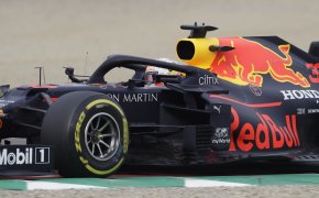 F1 Emilio Romagna Grand Prix - Lewis Hamilton & Red Bull's Max Verstappen