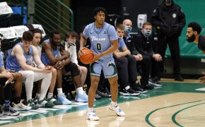 Tulane guard Gabe Watson during a game against Houston