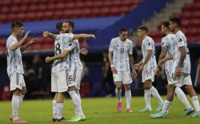 Argentina celebrates, Copa America