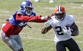New York Giants, Cleveland Browns, Joint Practice