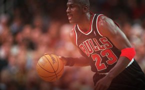 image of Michael Jordan playing for the Bulls
