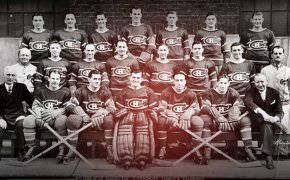 photo of the 1946 montreal canadiens